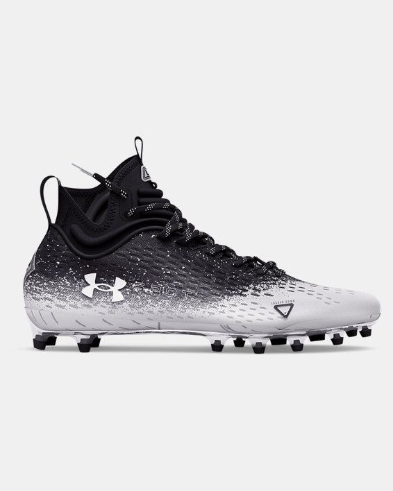 Under Armour Cleats White/Green Used Multiple Sizes 